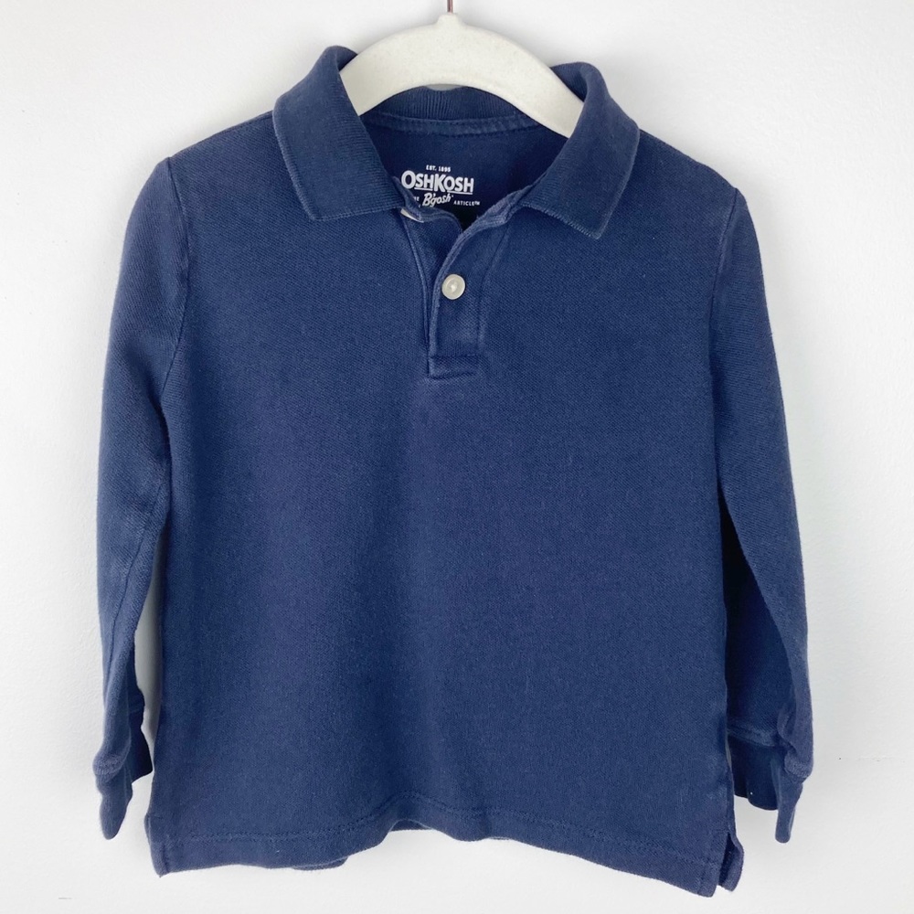 OshKosh B’gosh - 3T Boys Long Sleeve Polo